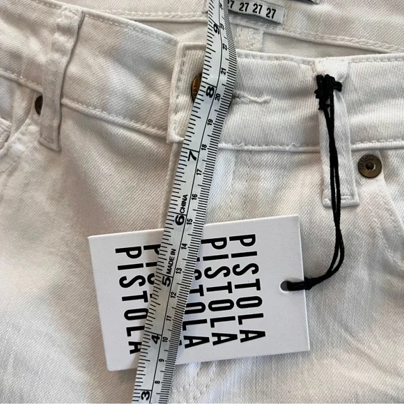 PISTOLA Jennifer Oslo white skinny jeans - Picture 8 of 8